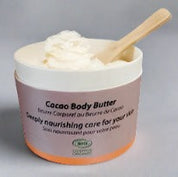 Organic Cacao Body Butter 200ml - 1 piece - 100% recycled paper packaging
