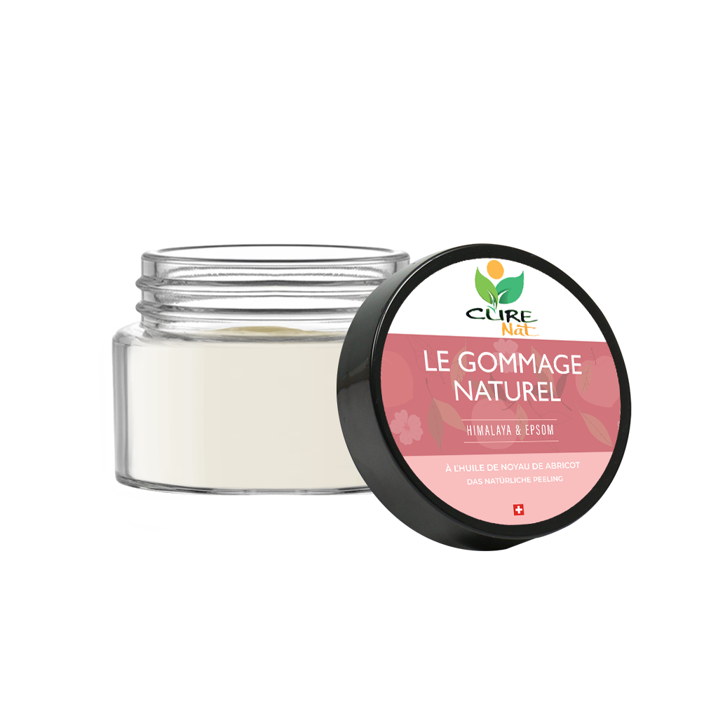 Gommage au Sel d'Himalaya et Noyau d'Abricot
